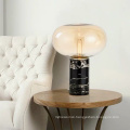 Guangdong Modern Luxury Home Decoration lighting Glass marble base vintage table light